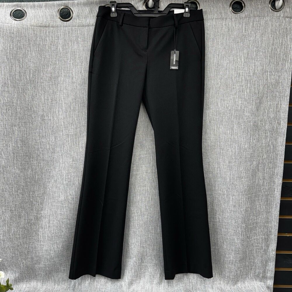 Express Black Straight Leg Women’s Dress Pants